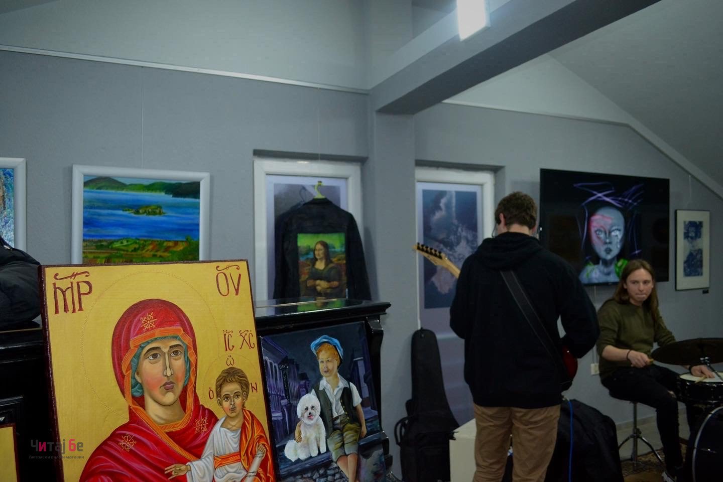 Изложба на средношколци од битолската гимназија 6 Image gallery image