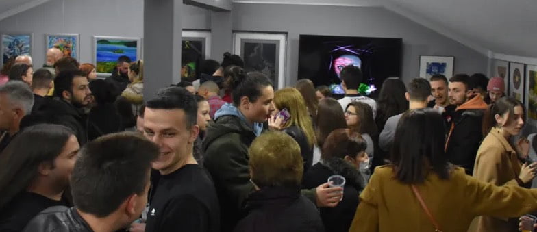 Изложба на средношколци од битолската гимназија 10 Image gallery image