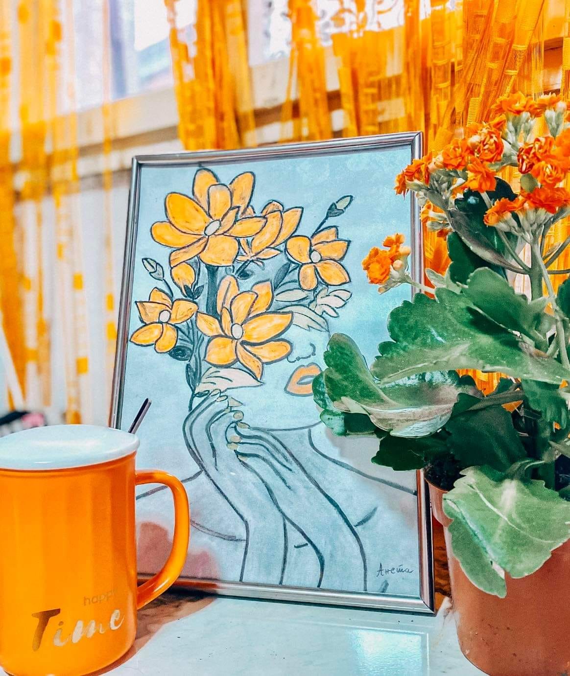 Мултипла склерозата не ја спречи Анета ликовно да твори - на Денот посветен на оваа болест, 30 мај ќе биде нејзината трета изложба 6 276169752 853951189336574 1299307326161126728 n