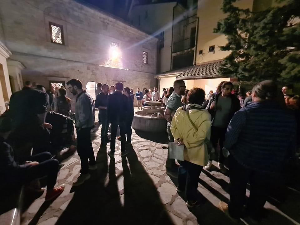 Врачена наградата „Златен лист - Владимир Георгиевски“ на битолскиот академски сликар Димитар Солаковски 8 280263386 539219207907156 5963979088069227810 n