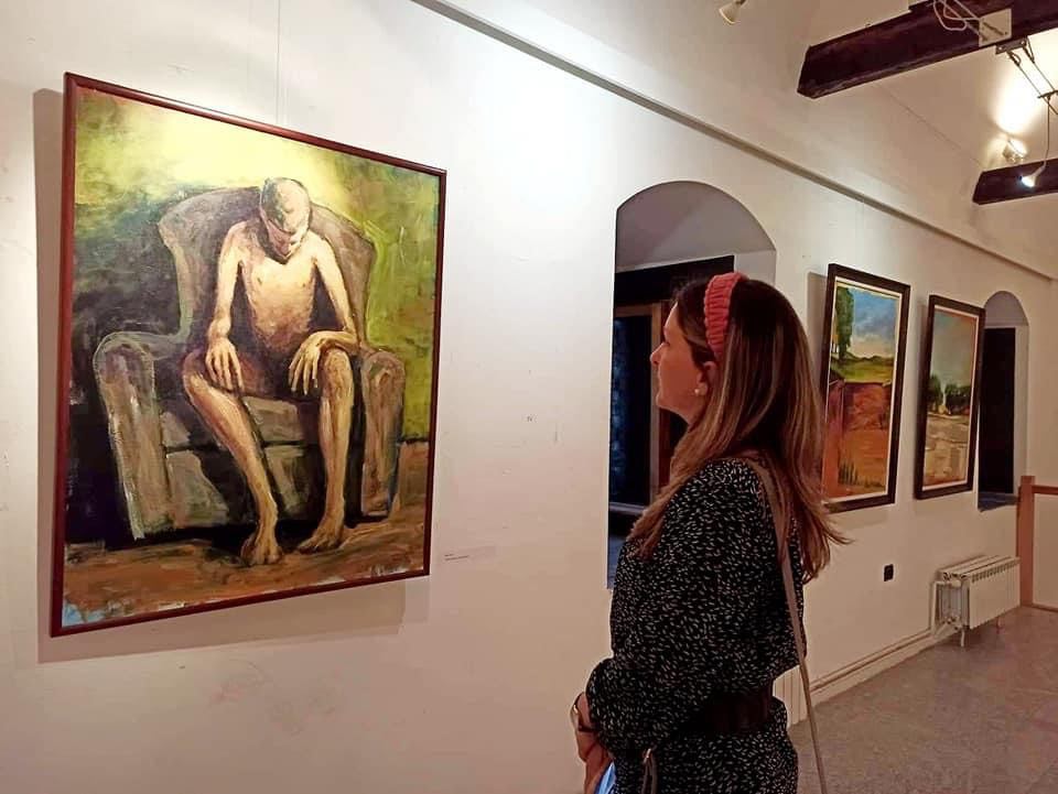 Врачена наградата „Златен лист - Владимир Георгиевски“ на битолскиот академски сликар Димитар Солаковски 5 280762579 539628140890566 4638386717956565476 n