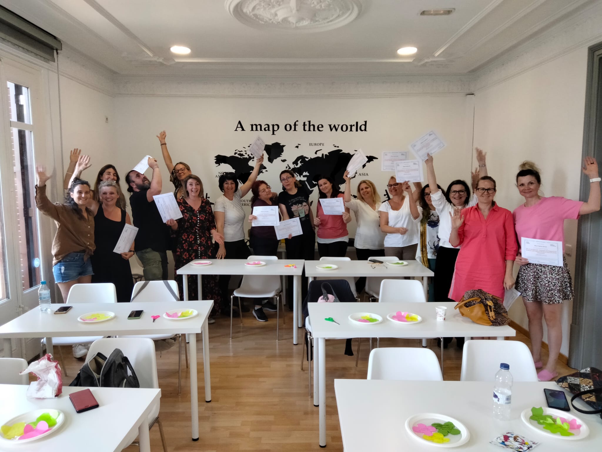 Наставници од ООУ „Ѓорѓи Сугарев“ Битола на обука во Шпанија се стекнаа со сертификати за инклузивна настава 5 281035048 3242146196021901 4179847898195234193 n