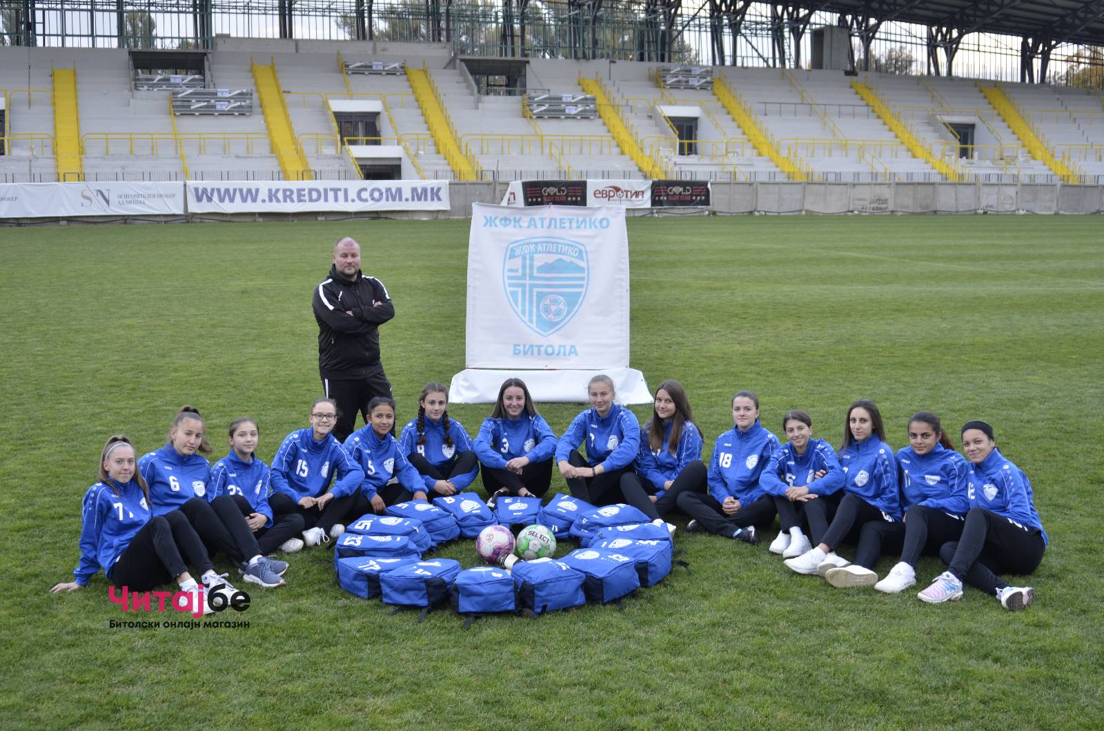 Младинките на ЖФК Атлетико шампионки на Македонија - за подемот во женскиот фудбал со Никола Гелевски, тренер на ЖФК Атлетико 19 Атлетико 18