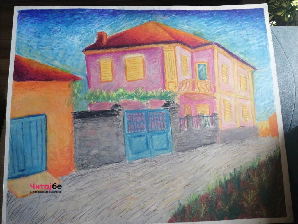 Од кога знам за себе сакам да цртам - одблиску со 13-годишната Ана Полизовска, ликовен талент од Битола 12 ана монмартр 3