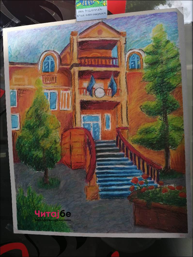 Од кога знам за себе сакам да цртам - одблиску со 13-годишната Ана Полизовска, ликовен талент од Битола 9 ана монмартр 7