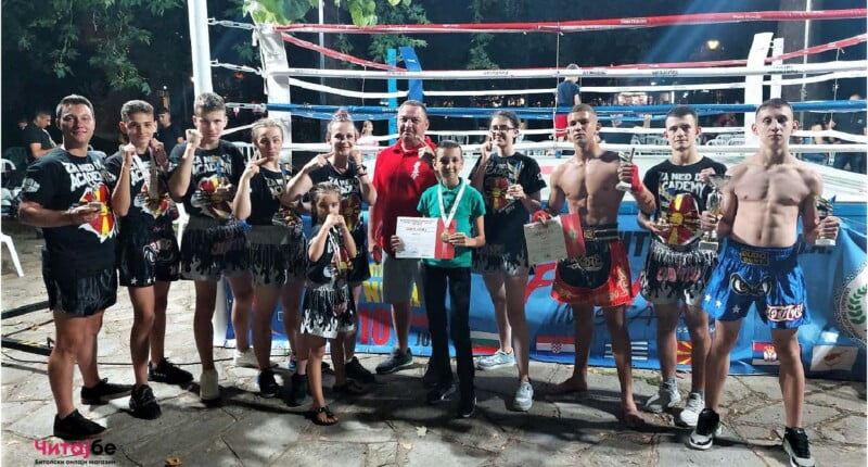 Академијата „ЗА – НЕД - ДО” со пет златни медали (2 со нокаут) од Балканското првенство во Грција 6