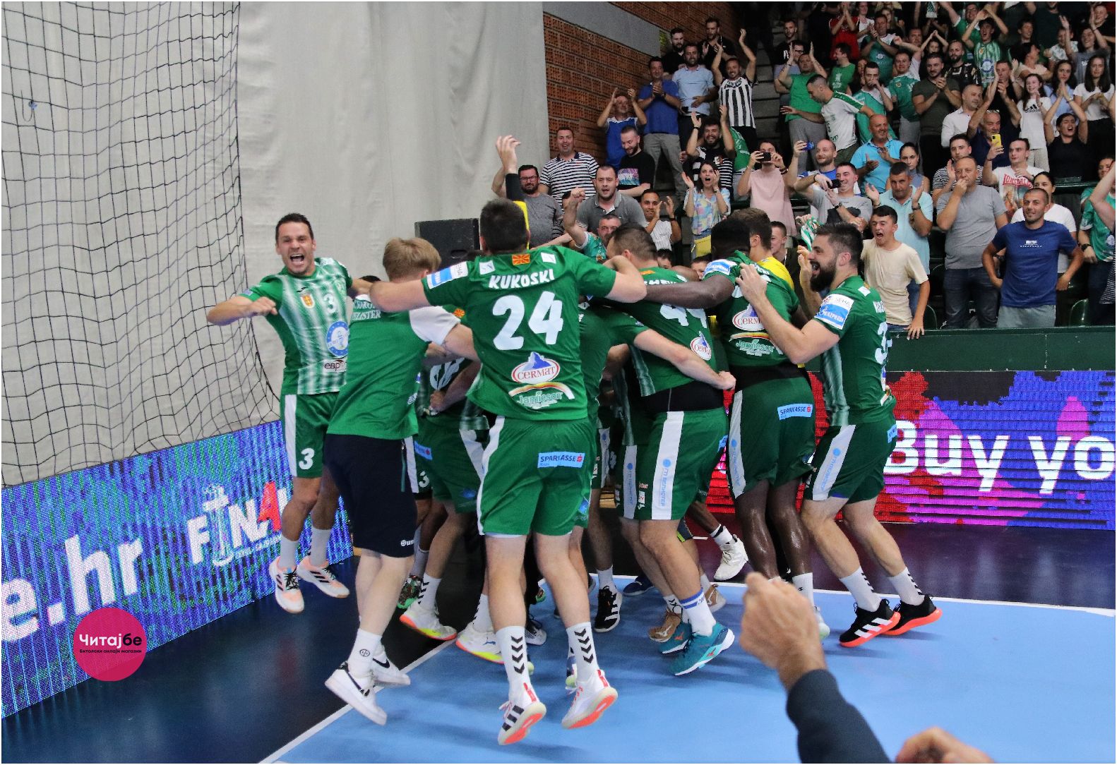 Историски пласман во „фајнал-фор“ на СЕХА за Eурофарм Пелистер - фотогалерија од натпреварот 4 pelister 9