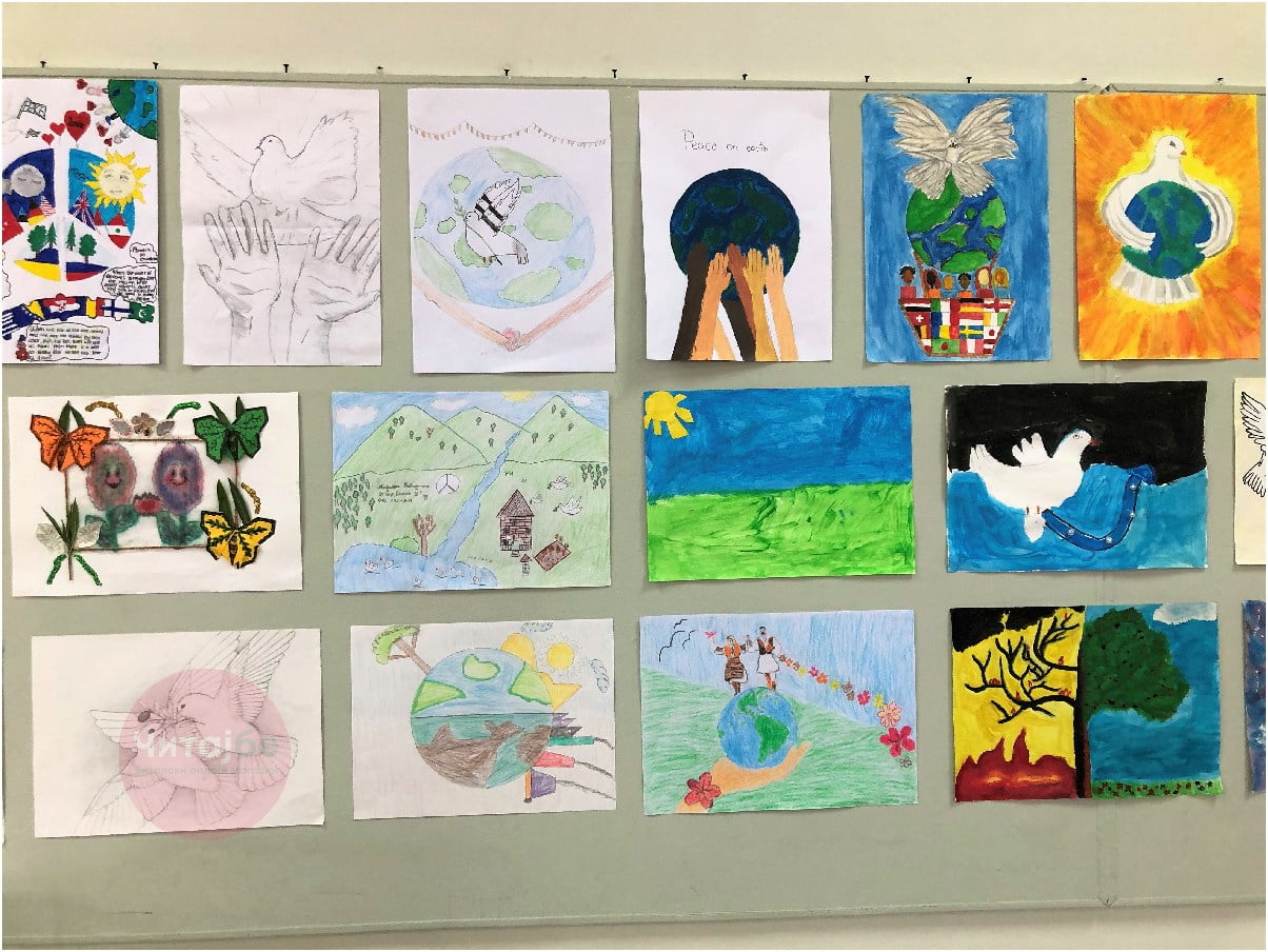 Доделени наградите за изложбата „Цртаме за мир“ во чест на Татјана Петрова 5 izlozba rotari