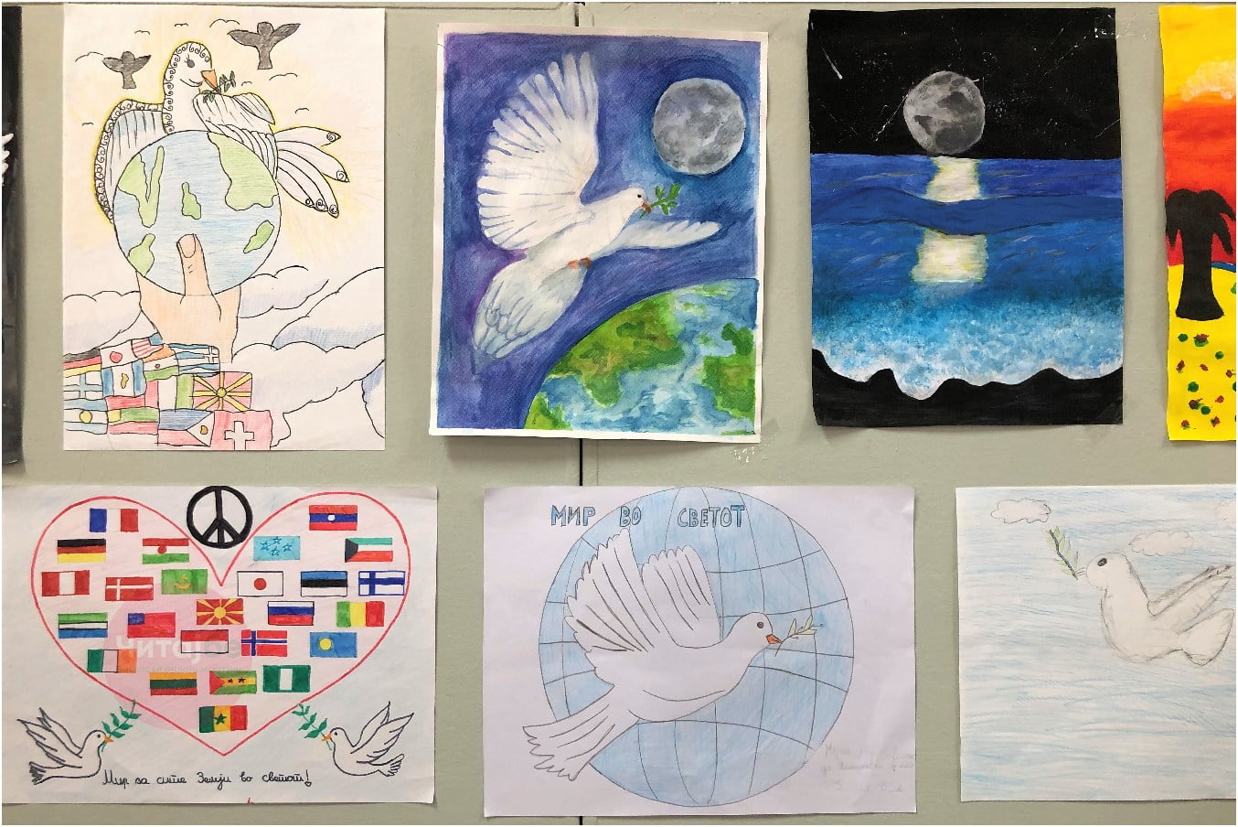 Доделени наградите за изложбата „Цртаме за мир“ во чест на Татјана Петрова 6 izlozba rotari 2