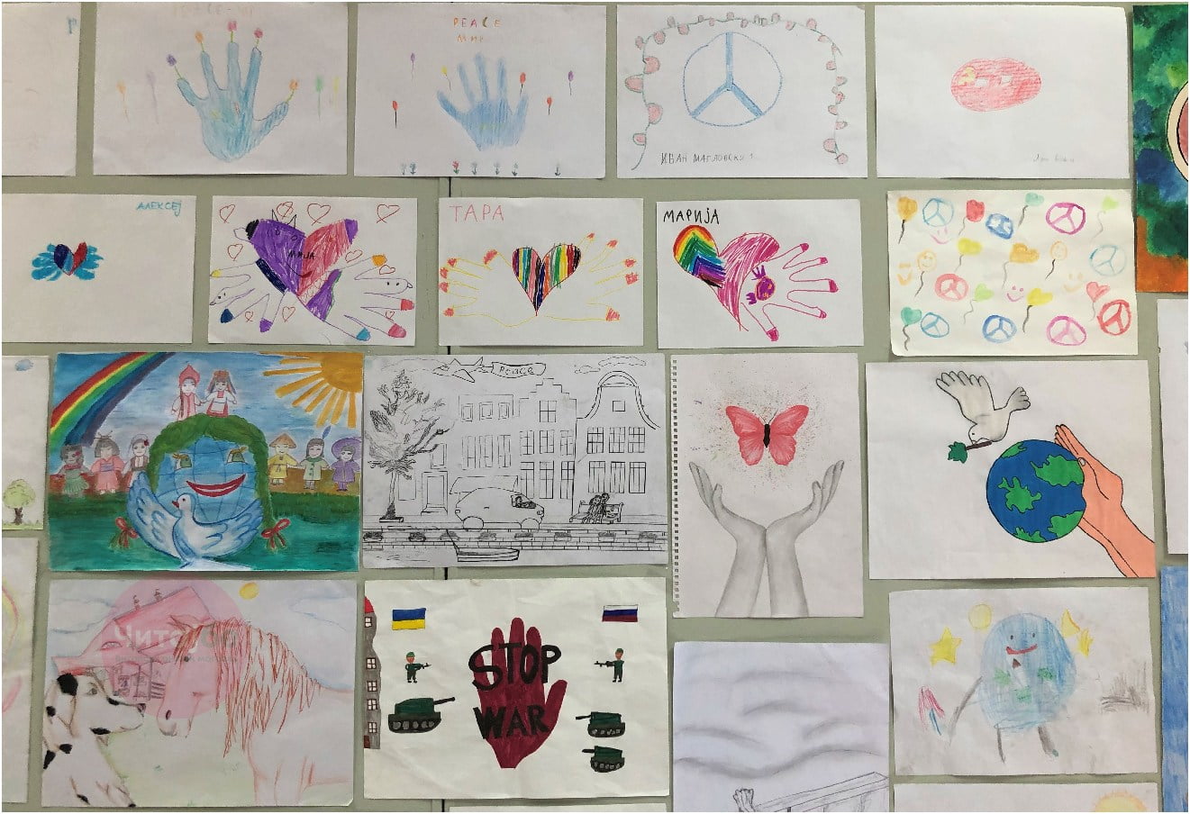 Доделени наградите за изложбата „Цртаме за мир“ во чест на Татјана Петрова 8 izlozba rotari 4