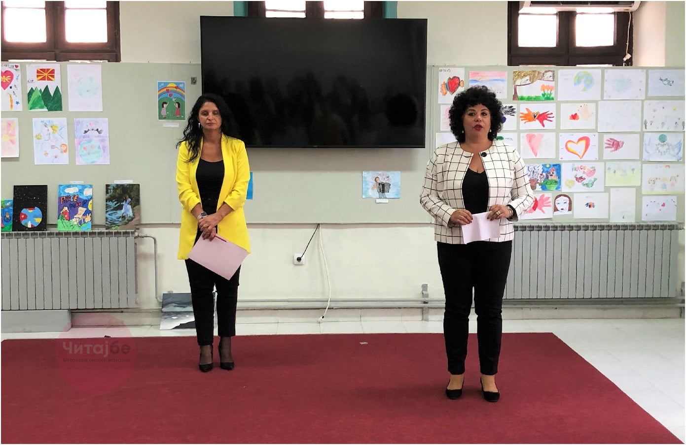 Доделени наградите за изложбата „Цртаме за мир“ во чест на Татјана Петрова 9 izlozba rotari 5