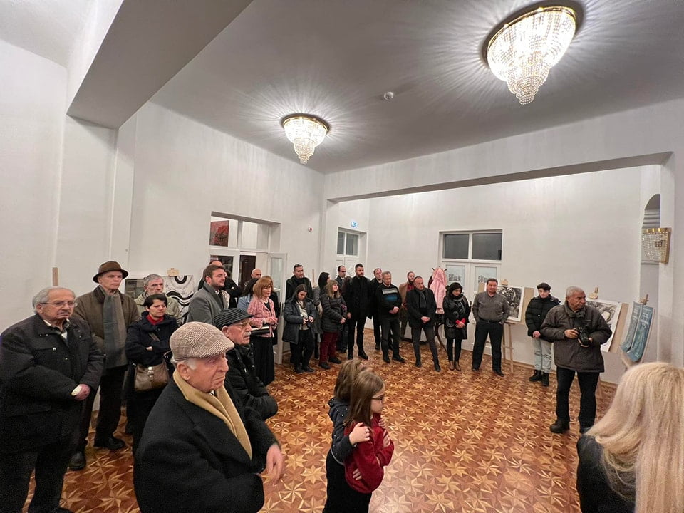 Отворена поставката на делата на битолскиот сликар Стојан Апчевски во Офицерскиот дом Битола 4 327549029 1396478801096775 3929088712427406702 n
