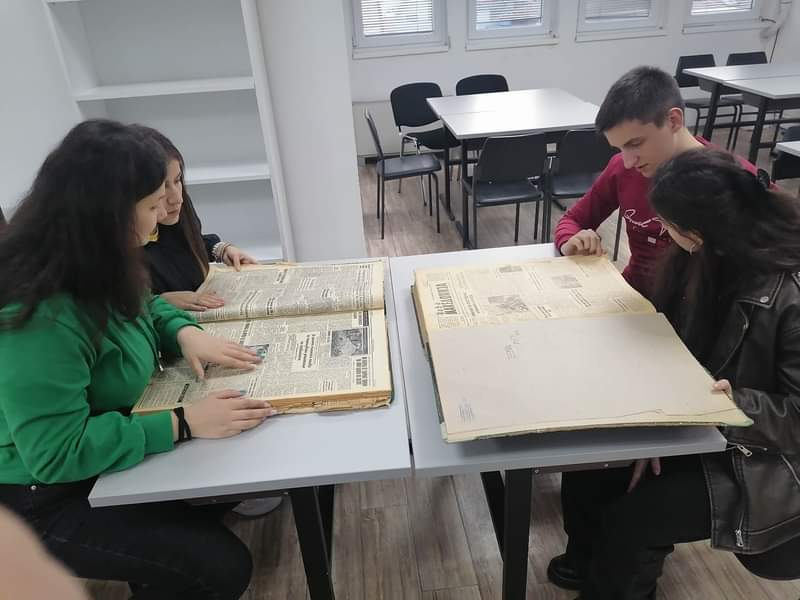 Активности во библиотеката по повод годината на Ацо Шопов 4 FB IMG 1677012386104