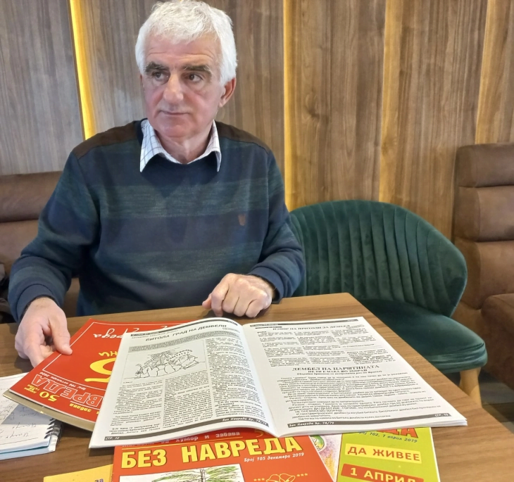 Политичарите најмногу се лутат кога ќе се препознаат во хумореска - интервју со Панде Димитровски 3