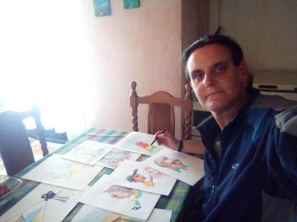 Портрет карикатури на познати битолчани нацртани од битолската карикатуристка Кети Радевска 7 346164539 1880317569006808 1543208461792112683 n