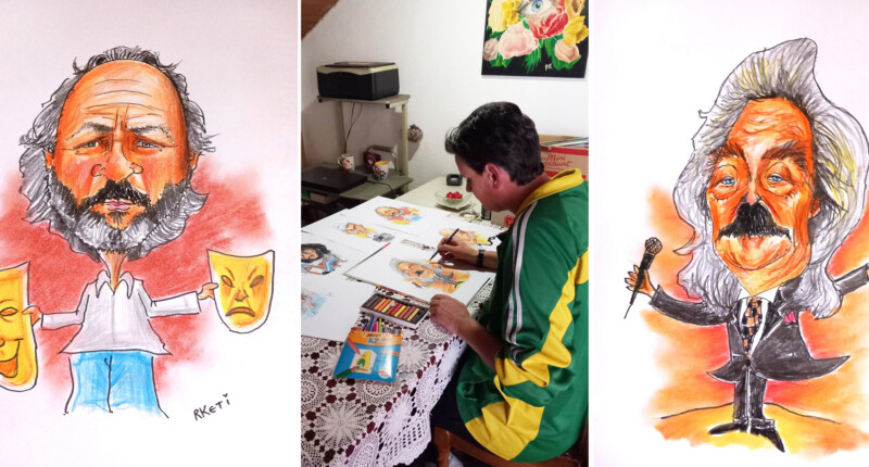 Портрет карикатури на познати битолчани нацртани од битолската карикатуристка Кети Радевска 1 keti naslovna