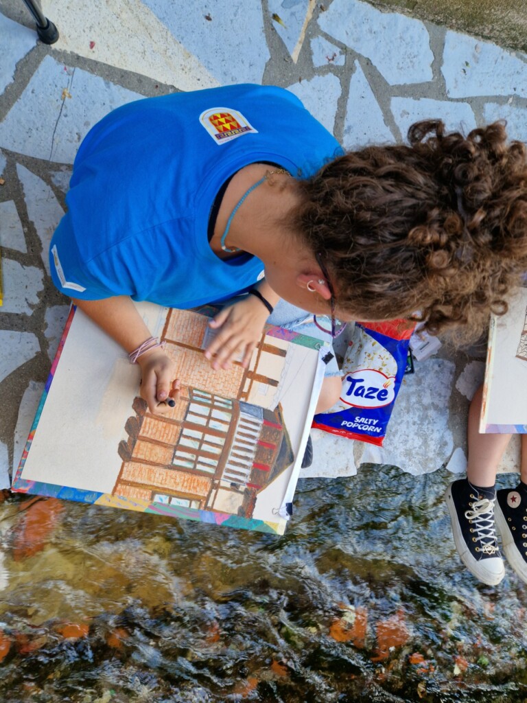 ДЛС „Свети Кирил и Методиј" Битола твореа на колонија на XIII Фестивал на народна култура во Вевчани 15 viber image 2023 08 16 20 08 01 532