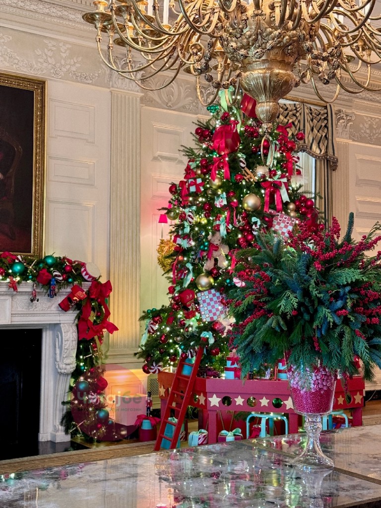 Ексклузивна репортажа на Читај бе - Божиќната магија во Белата куќа во Вашингтон 15 ivan 2
