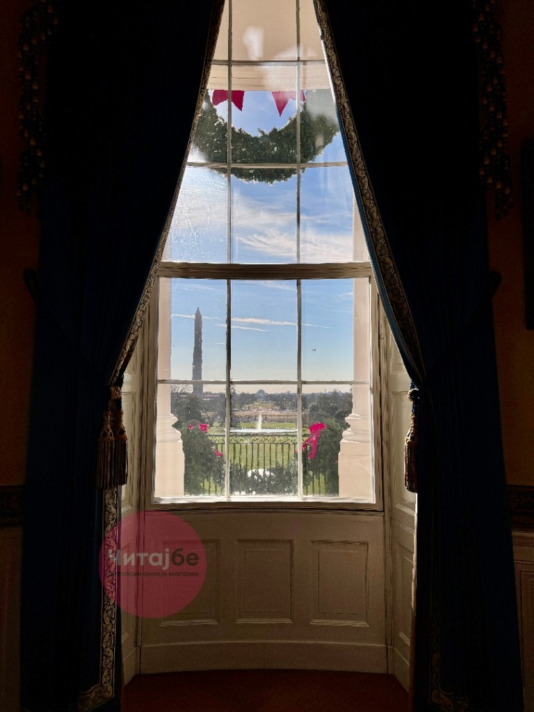 Ексклузивна репортажа на Читај бе - Божиќната магија во Белата куќа во Вашингтон 20 ivan 8