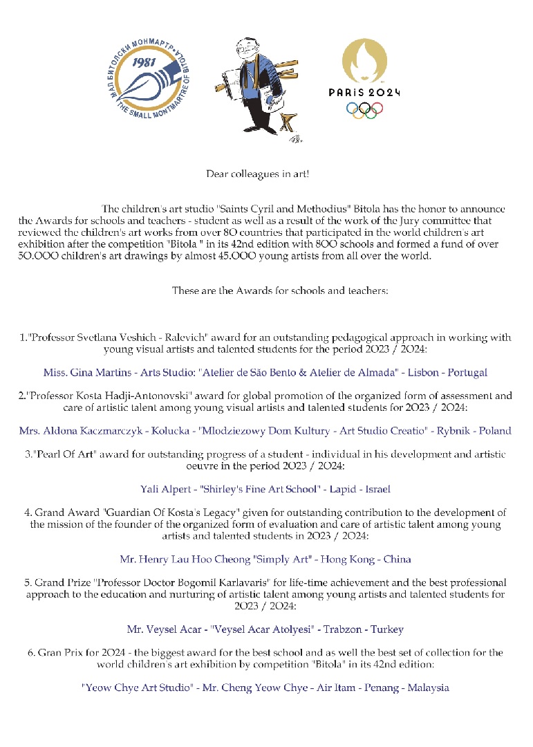 Битола ќе го има најголемиот „Мал Битолски Монмартр” досега - ДЛС „Свети Кирил и Методиј” Битола најави учество на 22 држави и над 15О гости 6 mal bitolski