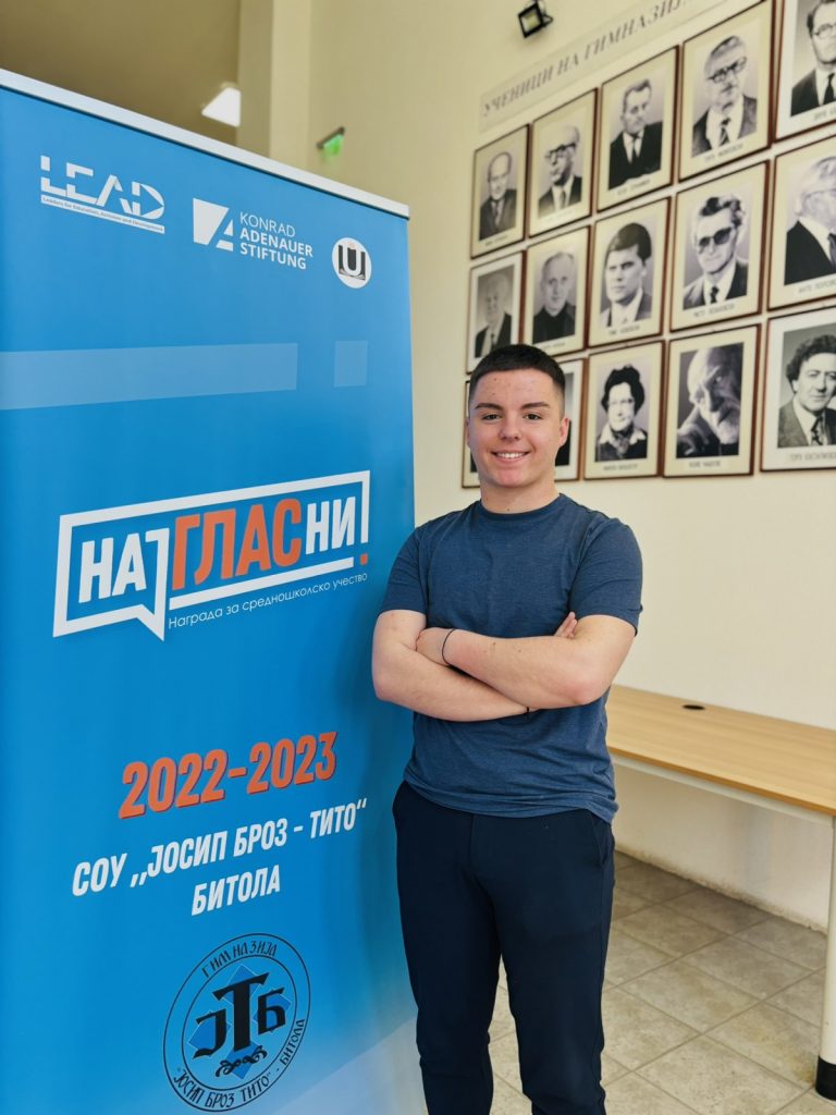 Идните средношколци на Гимназијата „Јосип Броз – Тито“ треба да знаат дека ќе учат во најдоброто училиште во Битола – интервју со Мартин Кочишки 5 viber image 2024 03 31 20 29 39 476