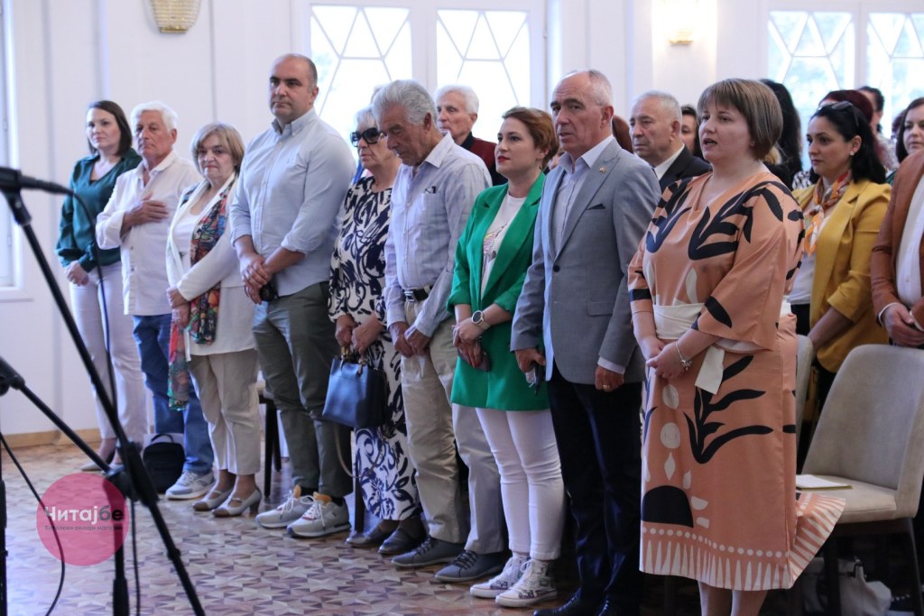 80 години ООУ „Коле Канински“ Битола - доделени признанија и пофалници, присуствуваше и семејството Канински 8 kole kaninski