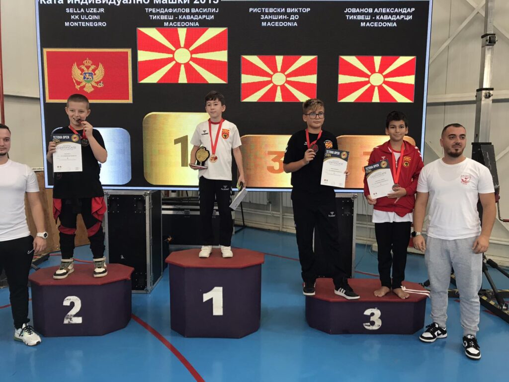 5 пехари, 5 злата, 4 сребра и 6 бронзи за К.К. „ЗАНШИН ДО“- Битола на Тетово Опен 14 viber image 2024 09 22 18 03 08 499