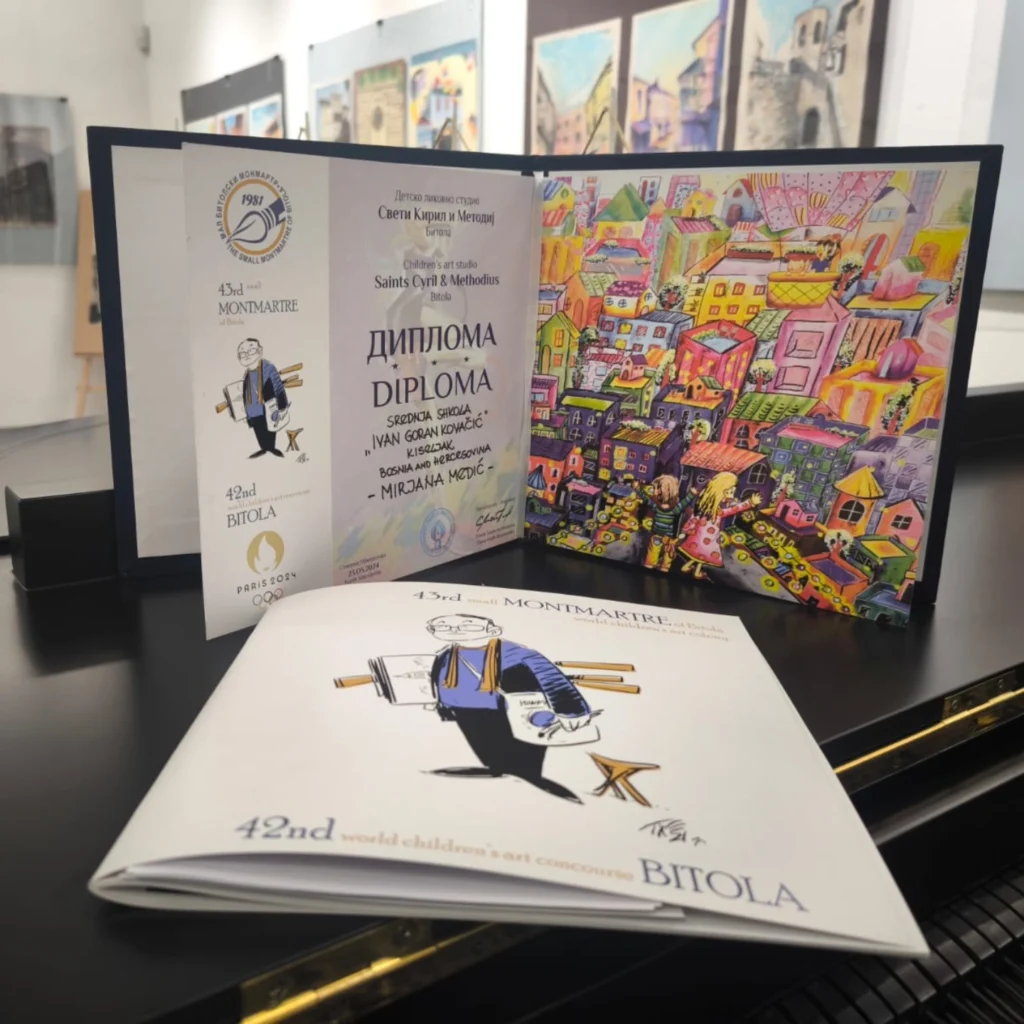 ДЛС „Свети Кирил и Методиј" Битола со прва изложба во Босна и Херцеговина под наслов „Битолски Монмартр во Кисељак" 24 viber image 2024 11 18 10 07 40 486