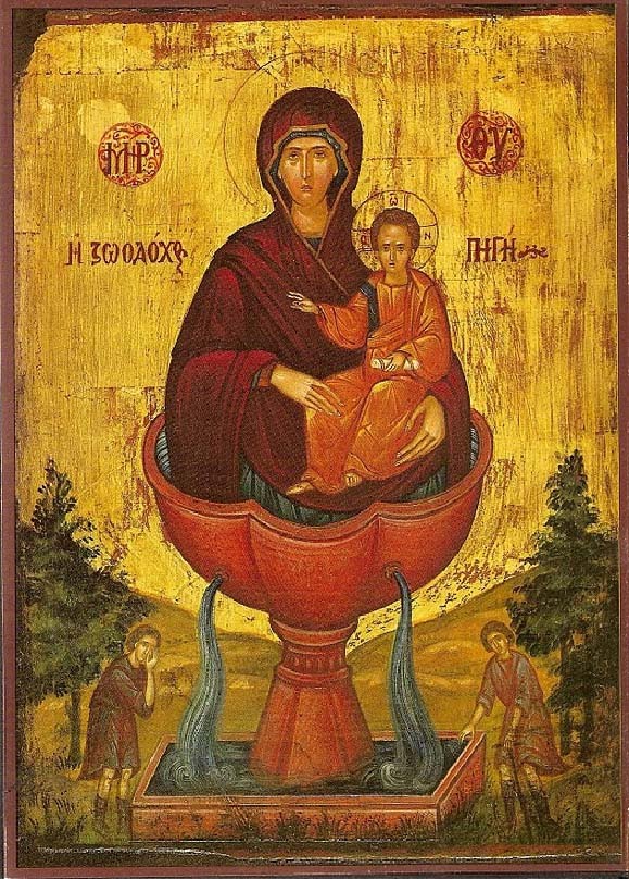 Свети Нектариј Егински, создателот на химната кон Пресвета Богородица „Света Дево“ 3 bogoroditsa istochnik