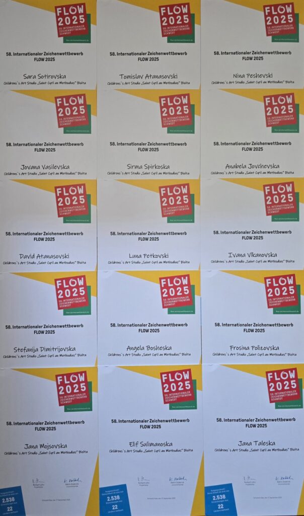 ДЛС „Свети Кирил и Методиј” Битола со 15 највисоки награди од 58. Детски Ликовен Конкурс во Германија 7 viber image 2025 12 11 10 15 40 418
