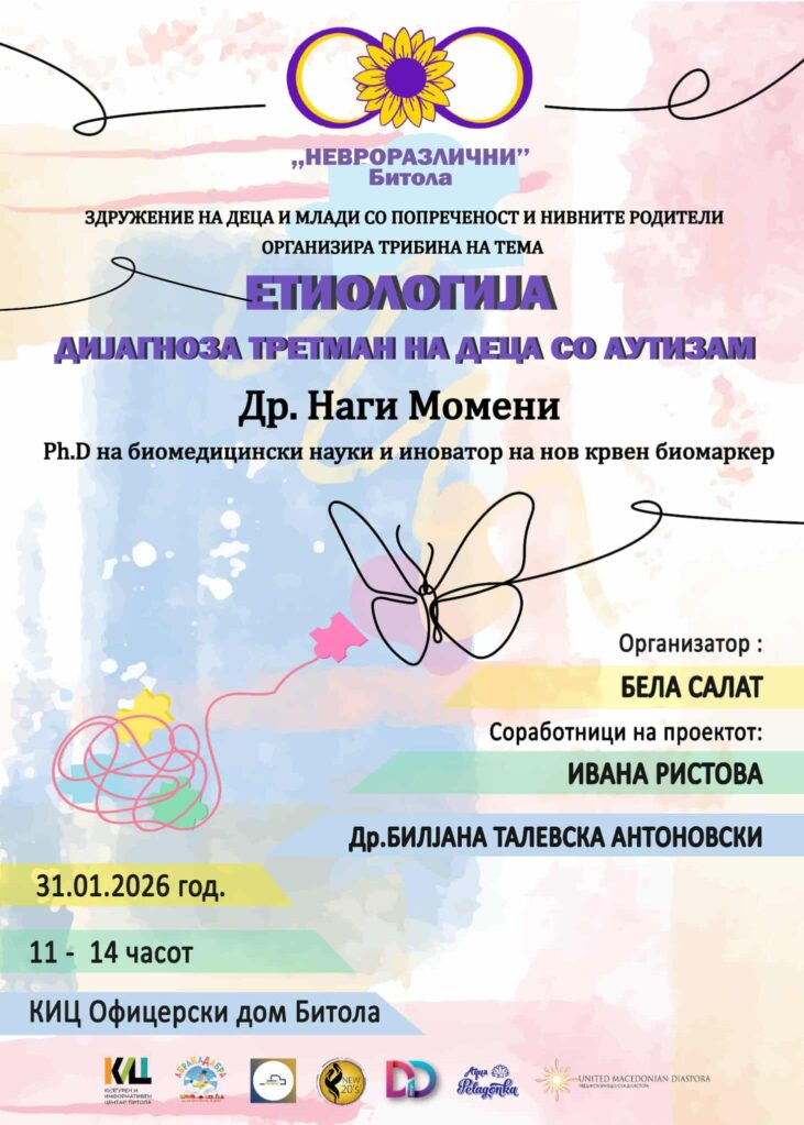 Предавање на д-р Наги Момени во Битола: Етиологија, дијагноза и третман на деца со аутизам 3 616870919 122117192949070357 3405544804795427507 n