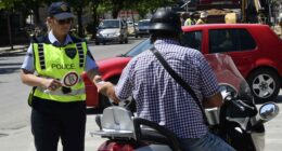 Акциска контрола на подрачјето на СВР Битола, санкционирани 80 мотоциклисти и 10 возачи на електрични тротинети 20