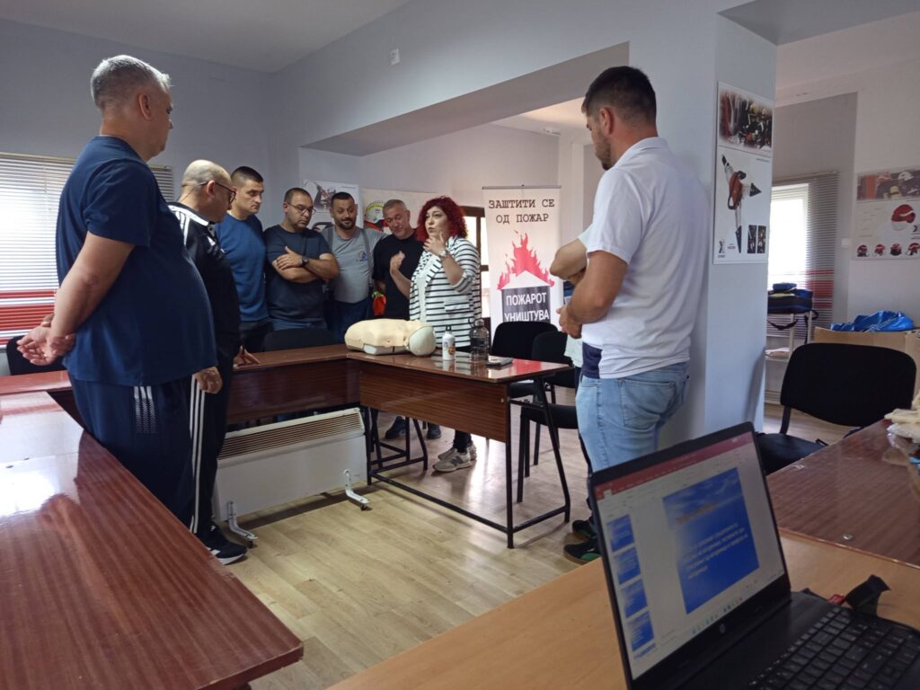 Практичната обука е клучот за подготвен и професионален пожарникар - интервју со Костадин Поповски од „Пегаз-Еду“ 8 pegaz prva pomos