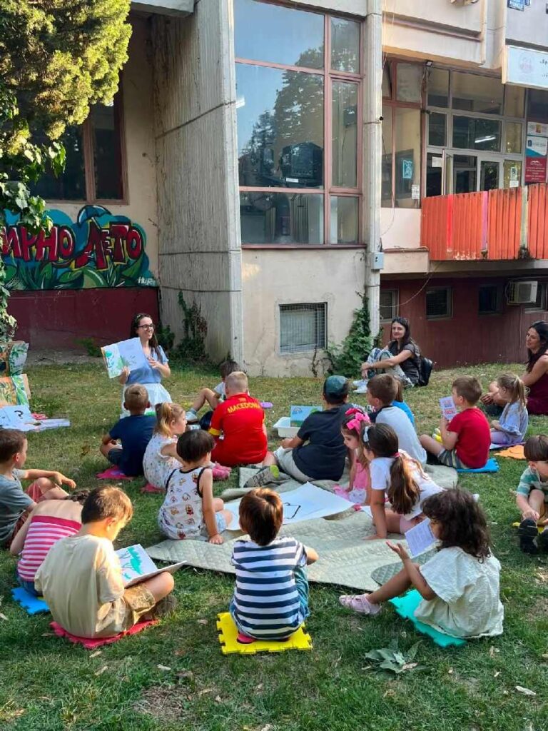 Утринско кафе со Марија – креаторката на „Мама (ми) чита“ 9 ЛЕТО ВО БИБЛИОТЕКА 2