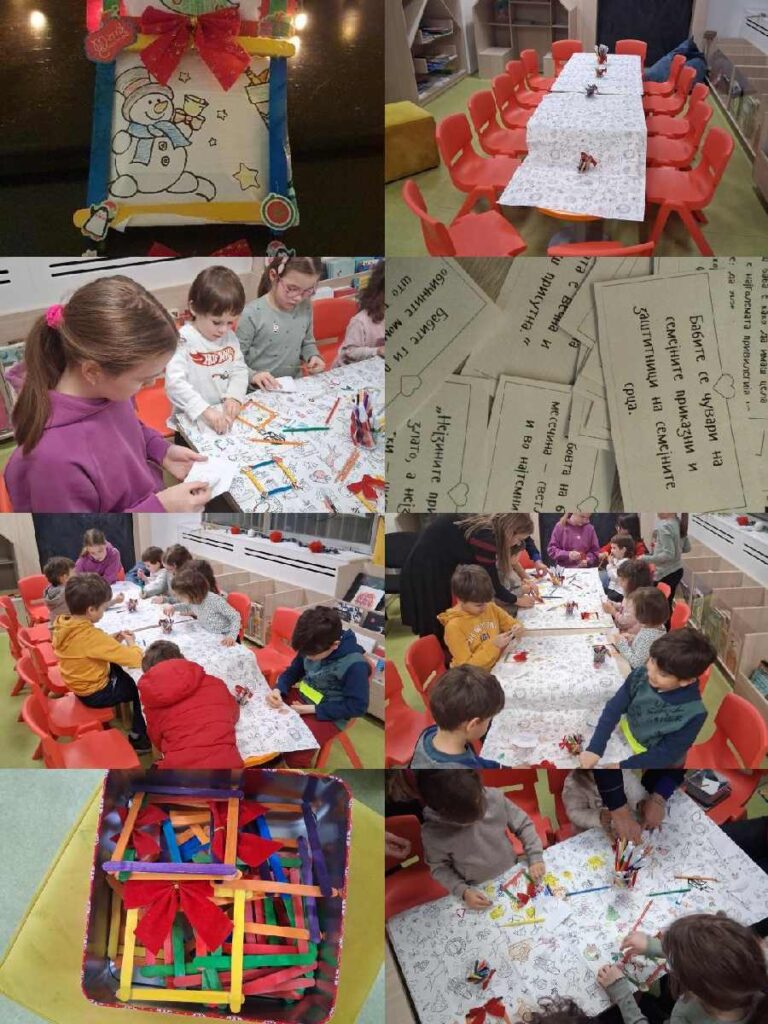Утринско кафе со Марија – креаторката на „Мама (ми) чита“ 6 НОВОГОДИШНА РАБОТИЛНИЦА ЧИТАЧКИ КЛУБОВИ ВО БРАЌА МИЛАДИНОВЦИ