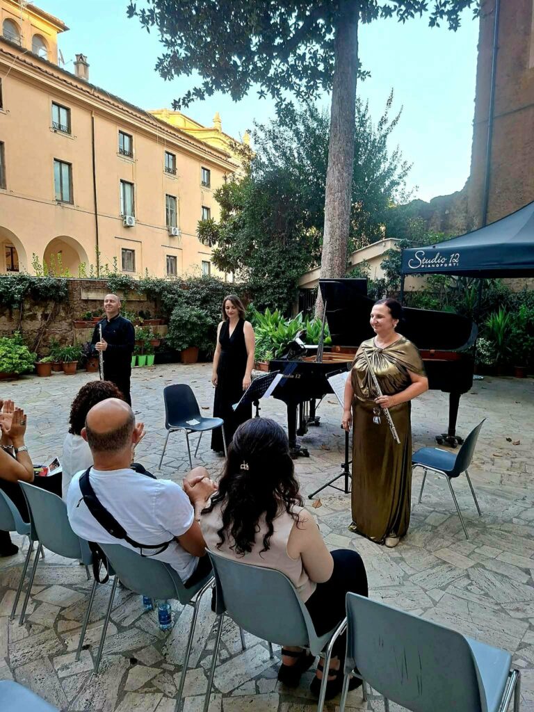 Триото Интерарт настапи во Рим – македонската камерна музика на сцената на Teatro di Marcello 3 778727439 2121444542129757 3420047097548692078 n